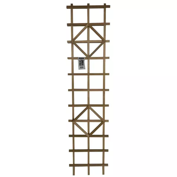 Heritage Wood 18"x72" Diamond Ladder Trellis